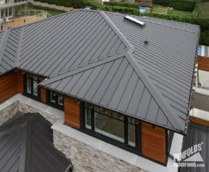 Penfolds Roofing - New Roof Construction - Ziplok Metal Roofing Charcoal - 4