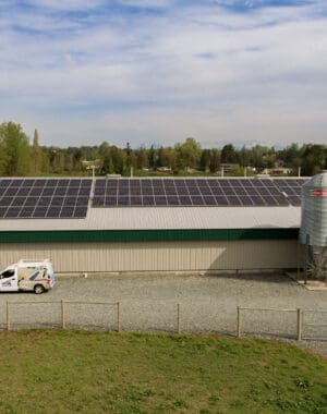 Abbotsford Chicken Farm with Solar Panels